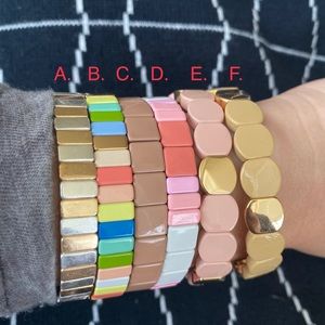 Stretch Tile Bracelets